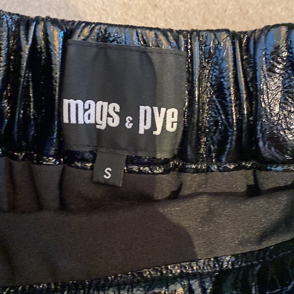 Pleather Mini Skirt - Picture 2 of 2